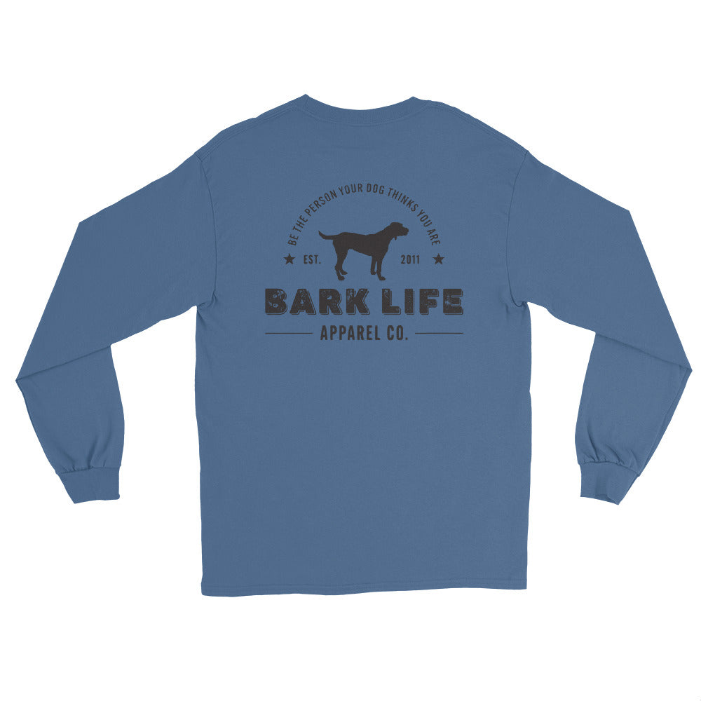 German Wirehaired Pointer - Long Sleeve Cotton Tee Shirt