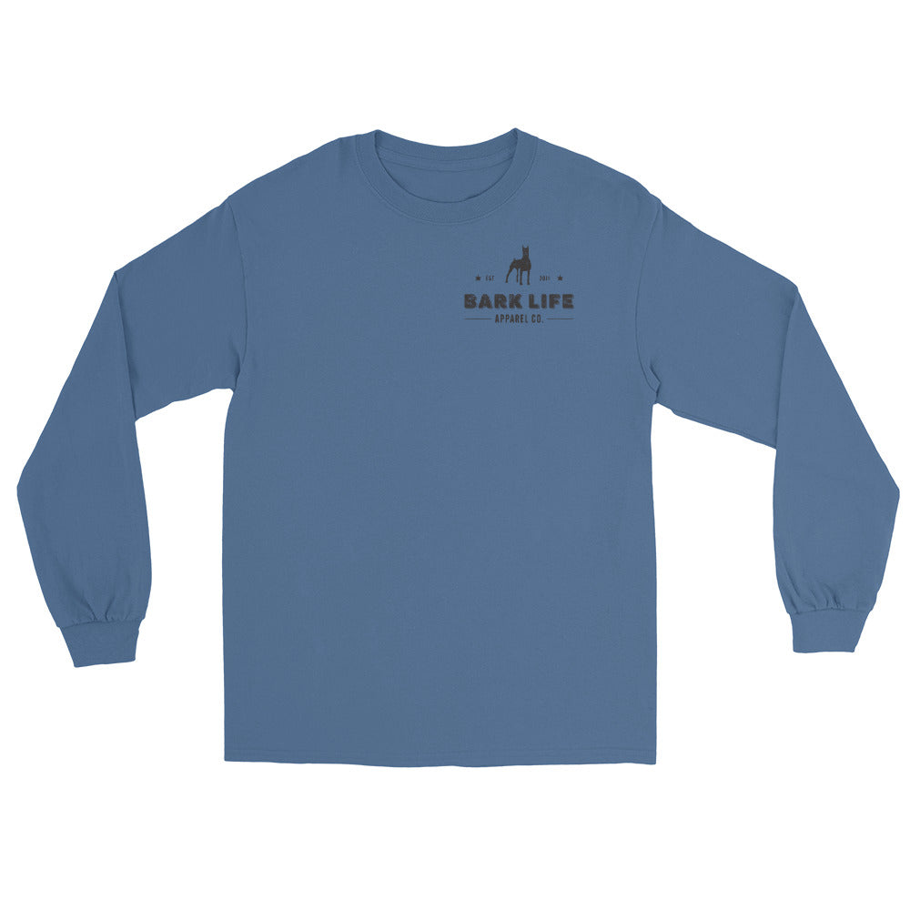 Doberman - Long Sleeve Cotton Tee  Shirt