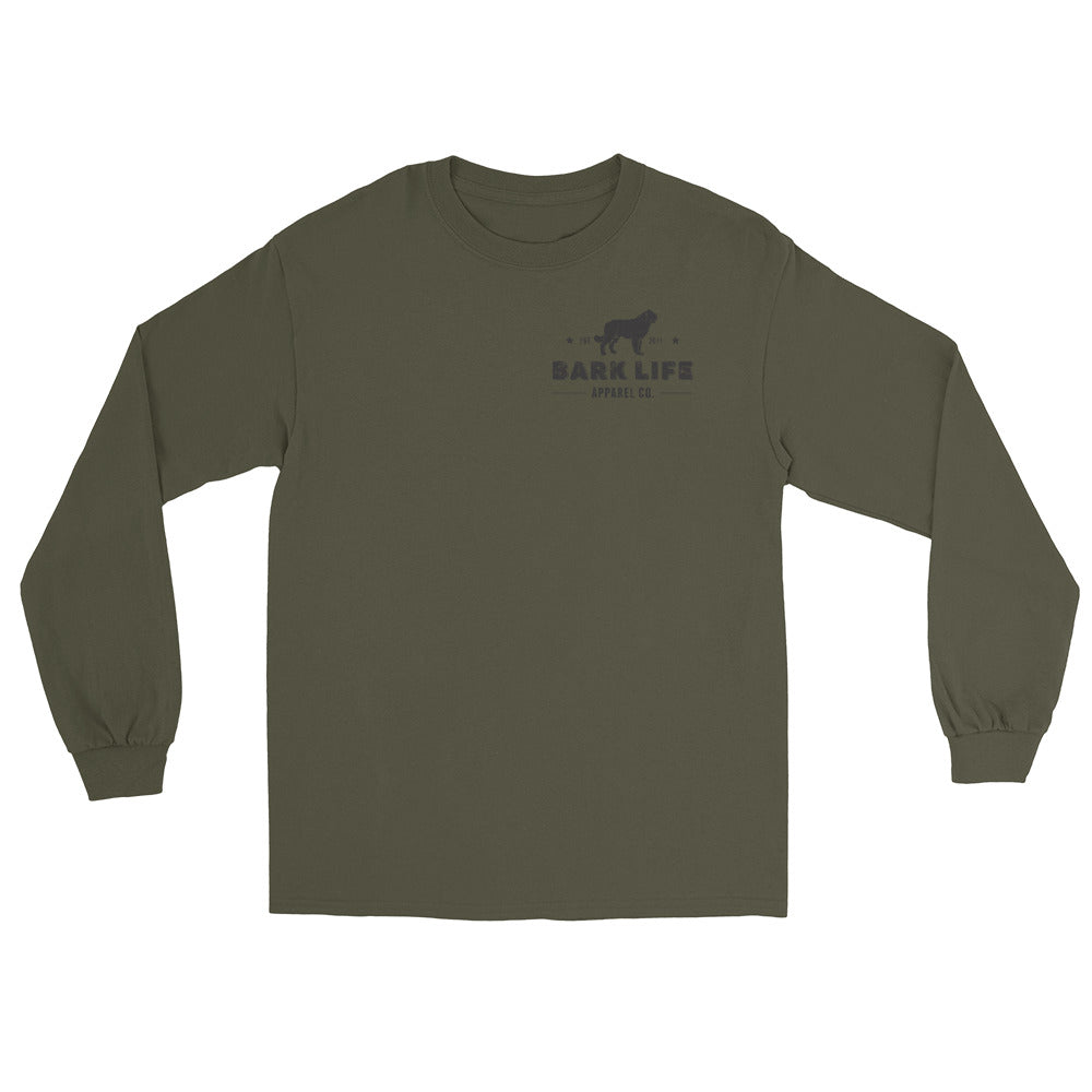 St. Bernard - Long Sleeve Cotton Tee  Shirt