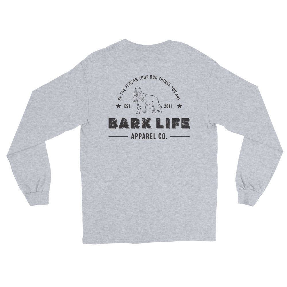 American Cocker Spaniel - Long Sleeve Cotton Tee  Shirt