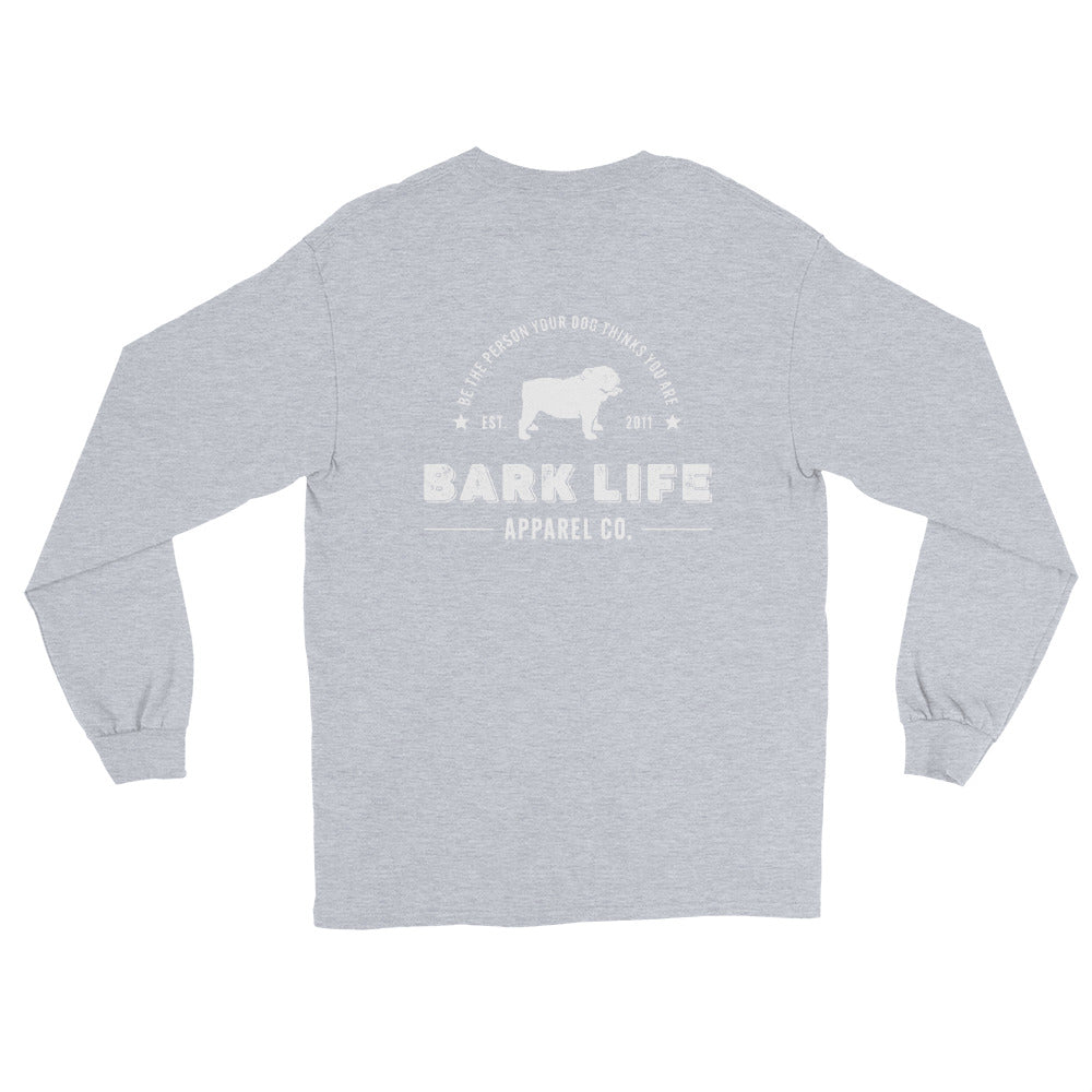 English Bulldog - Long Sleeve Cotton Tee  Shirt
