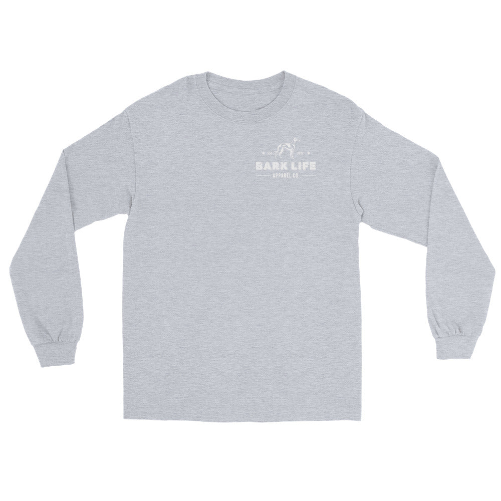 Greyhound - Long Sleeve Cotton Tee  Shirt