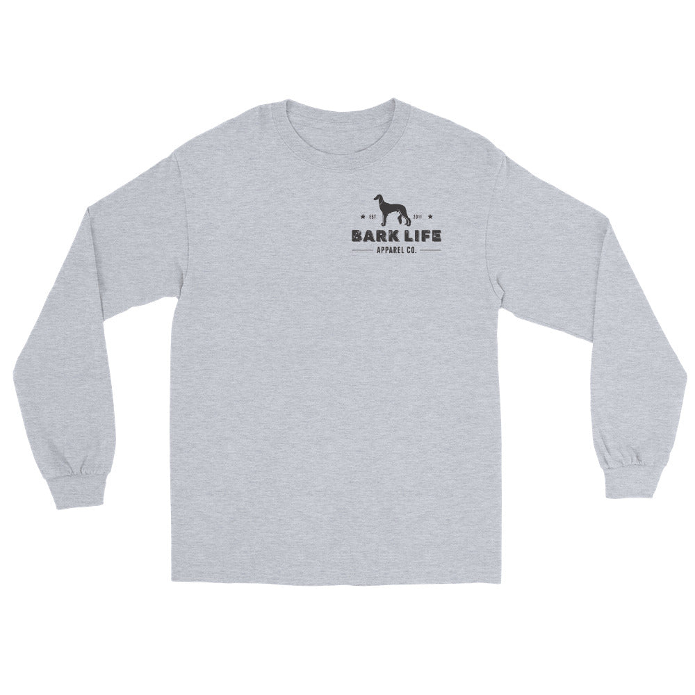 Saluki - Long Sleeve Cotton Tee  Shirt