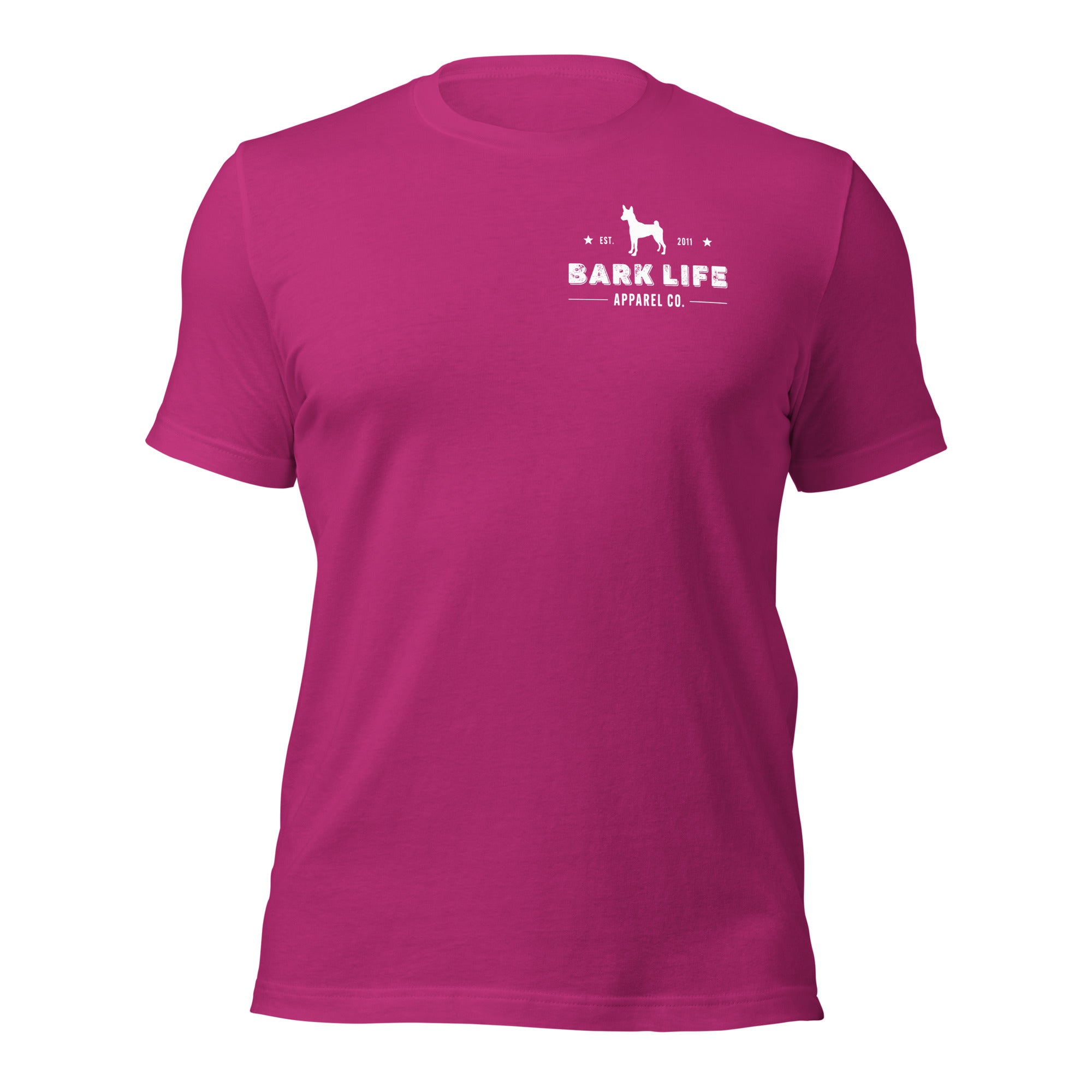 Basenji - Short Sleeve Cotton Tee  Shirt
