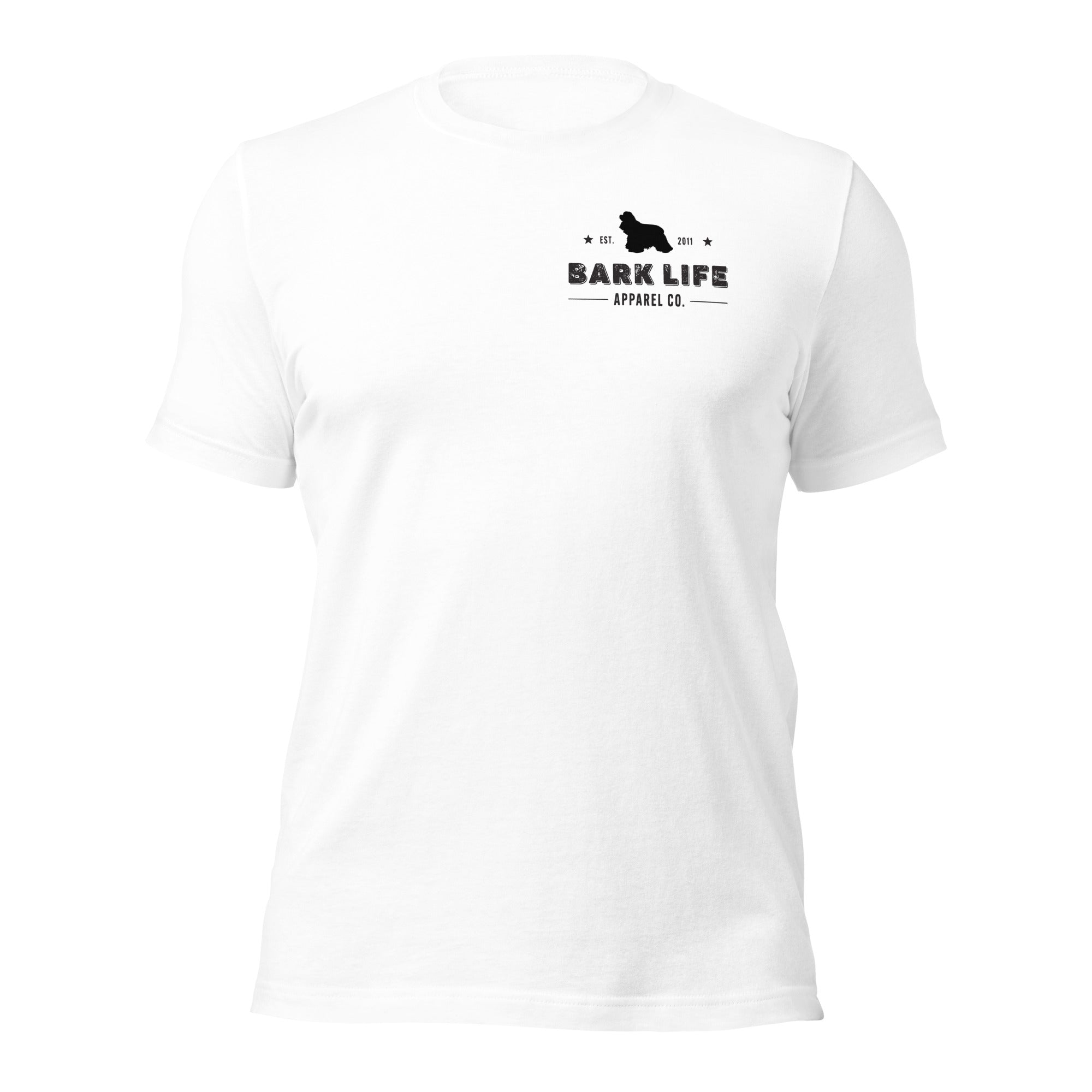 Cocker Spaniel - Short Sleeve Cotton Tee  Shirt