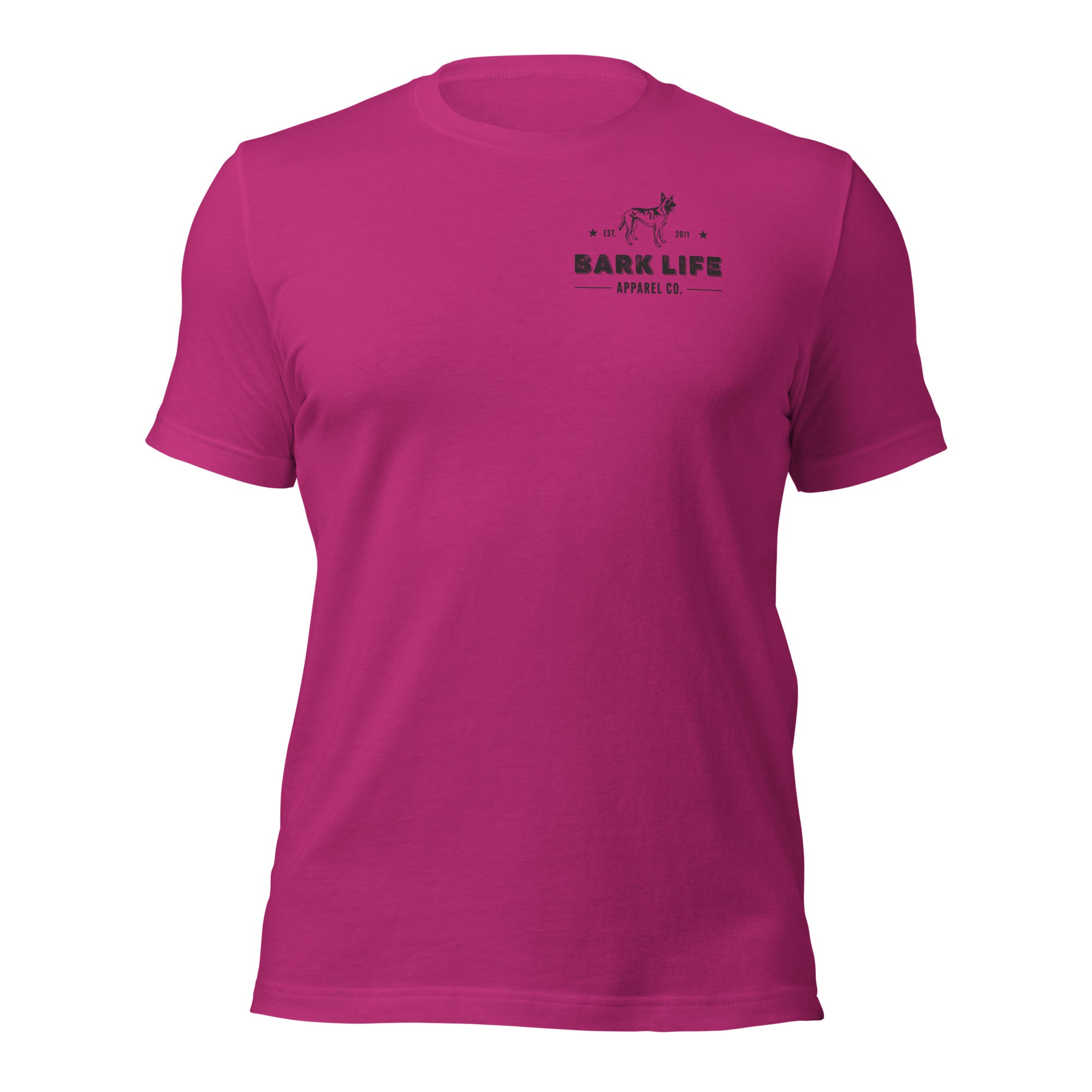 Belgian Malinois - Short Sleeve Cotton Tee  Shirt